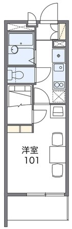 摂津富田駅 徒歩18分 3階の物件間取画像